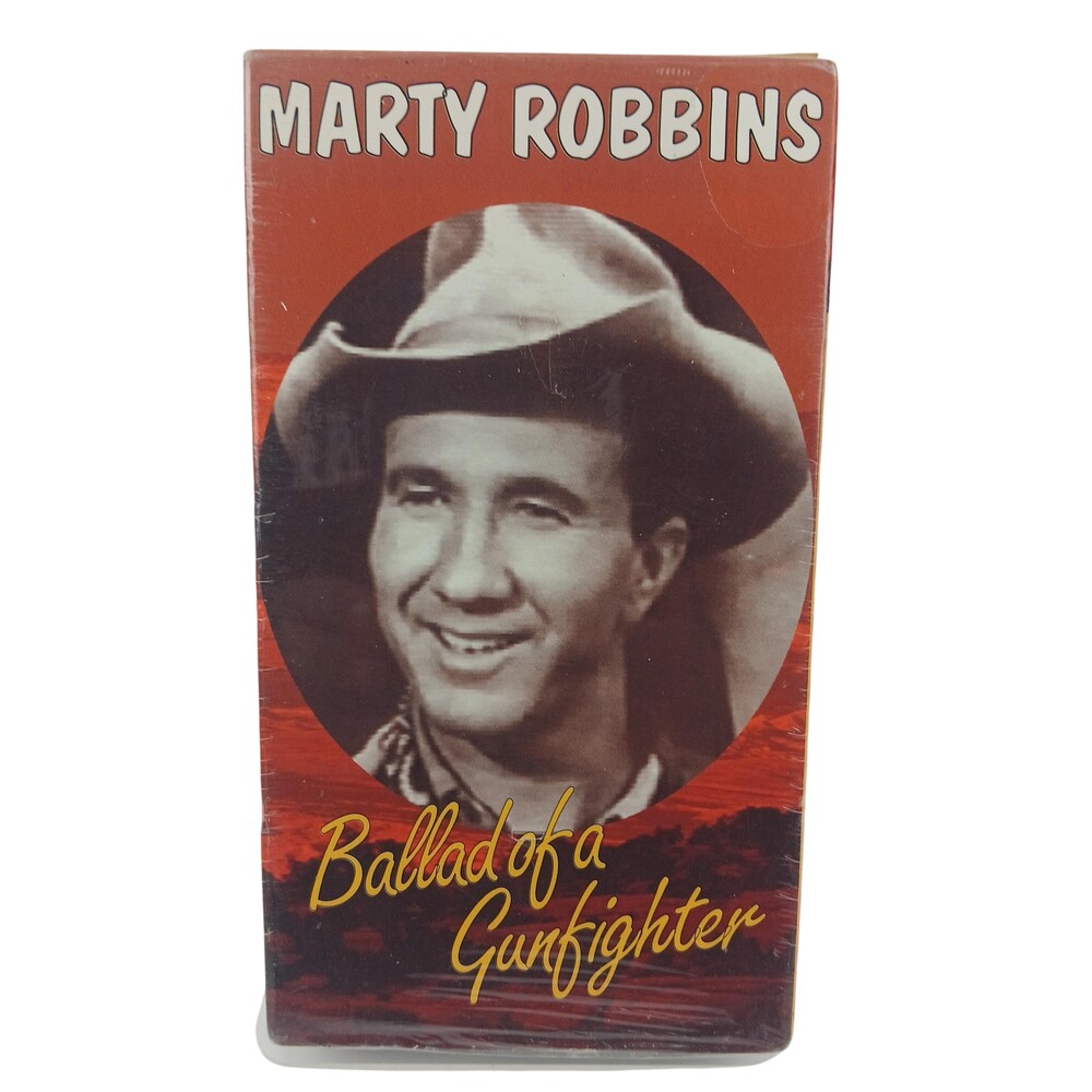 Vintage Marty Robbins Ballad of a Gunfighter VHS Western 1991 New Sealed Country